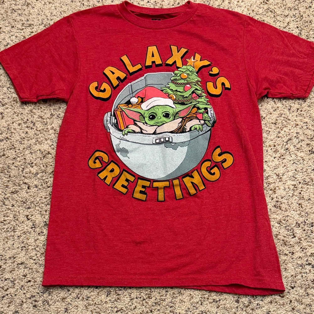 Star Wars Red Galaxy's Greetings Tee